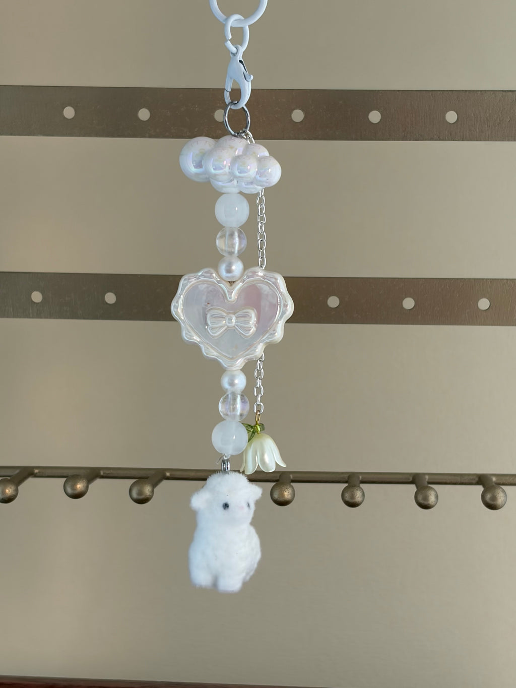 Porte clés mouton
