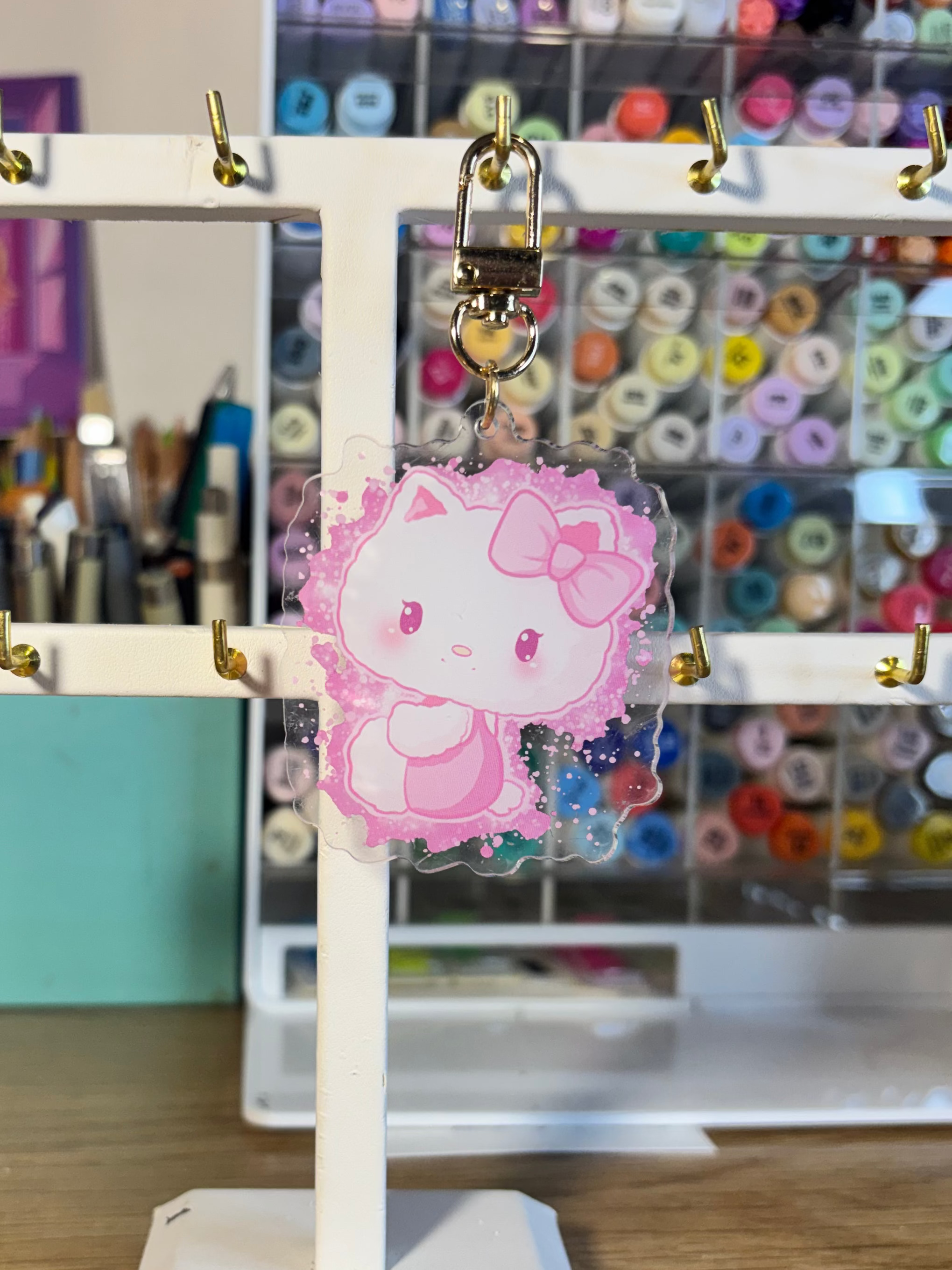Porte clés hello kitty