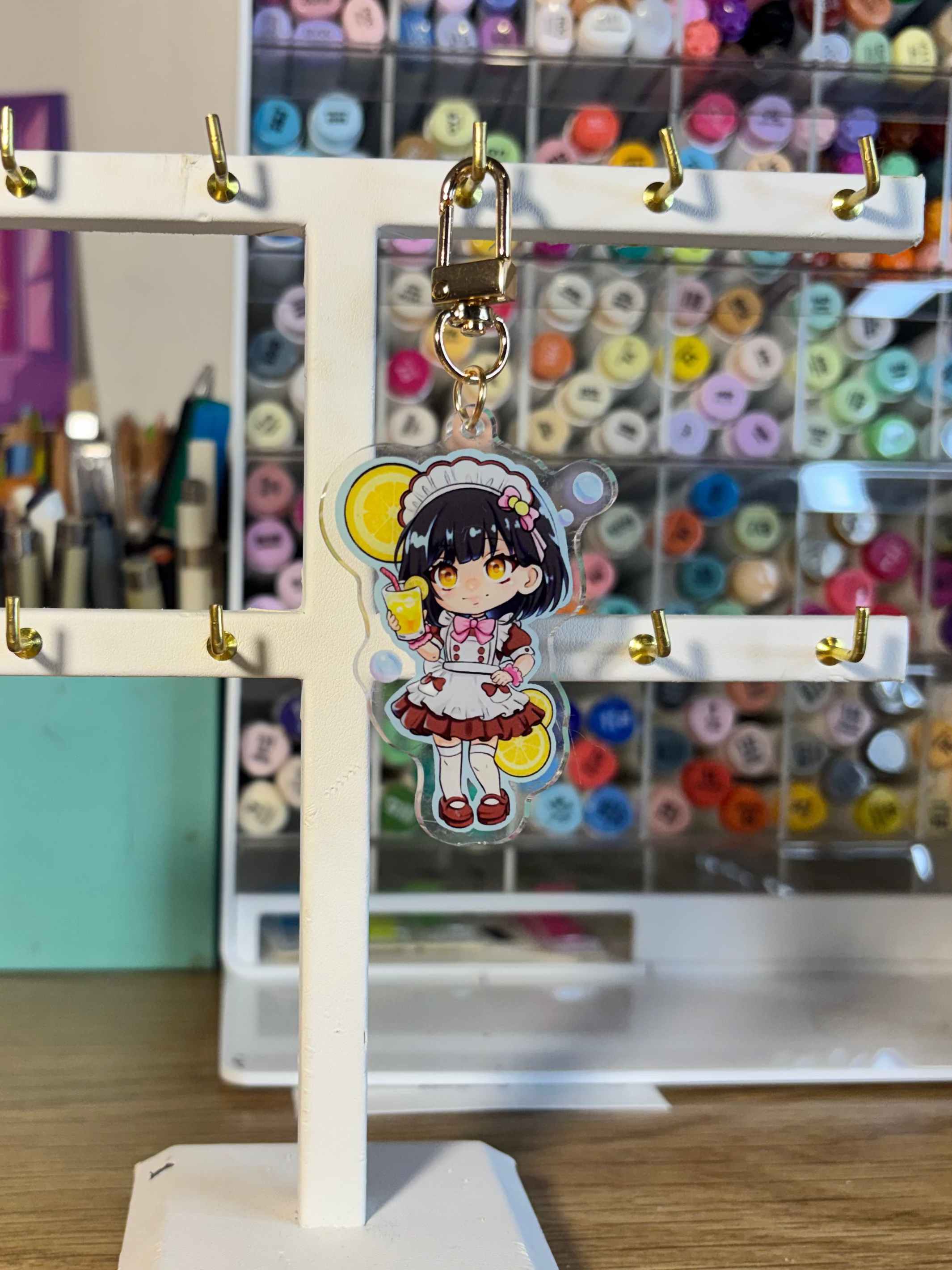 Porte clés Honey lemon soda