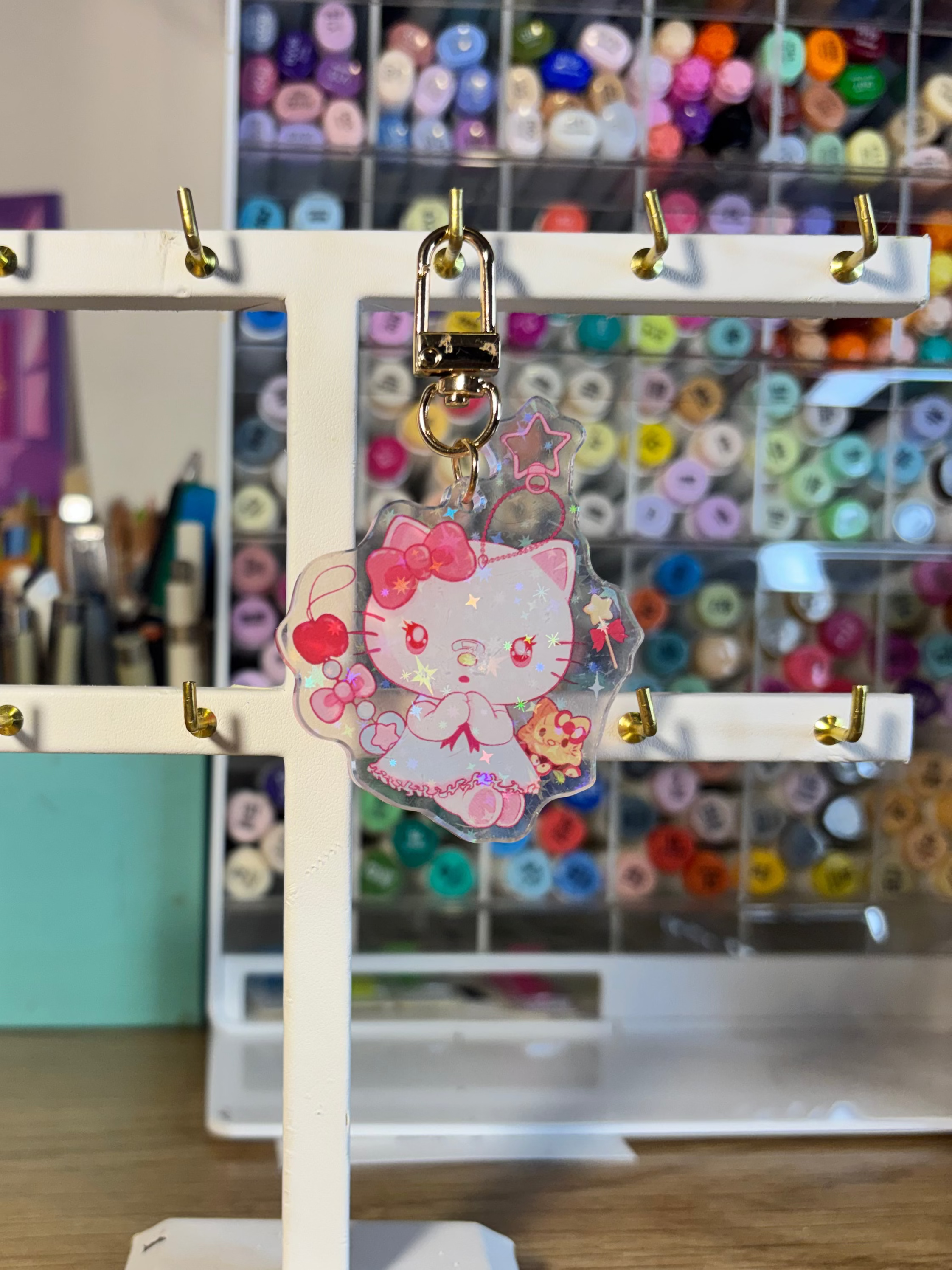 Porte clés hello kitty
