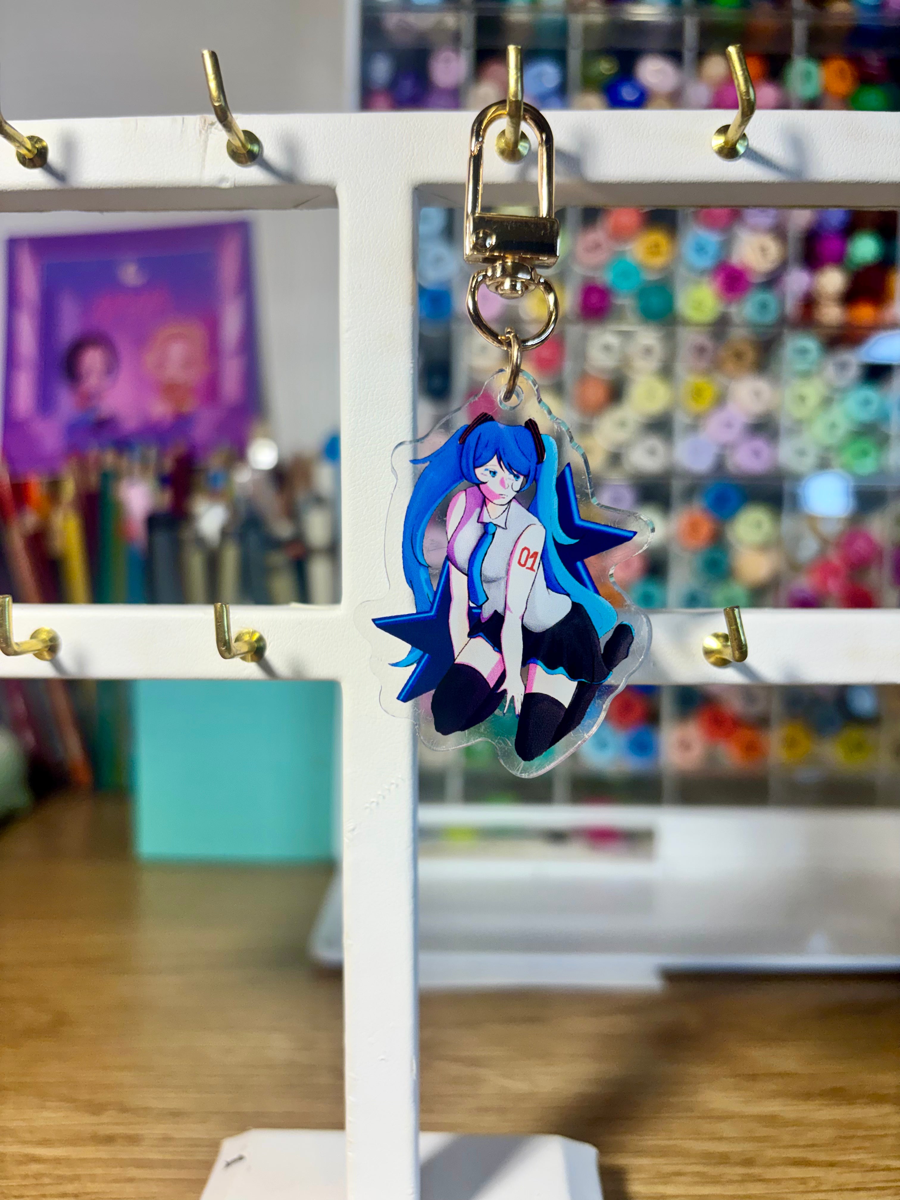 Porte clés miku