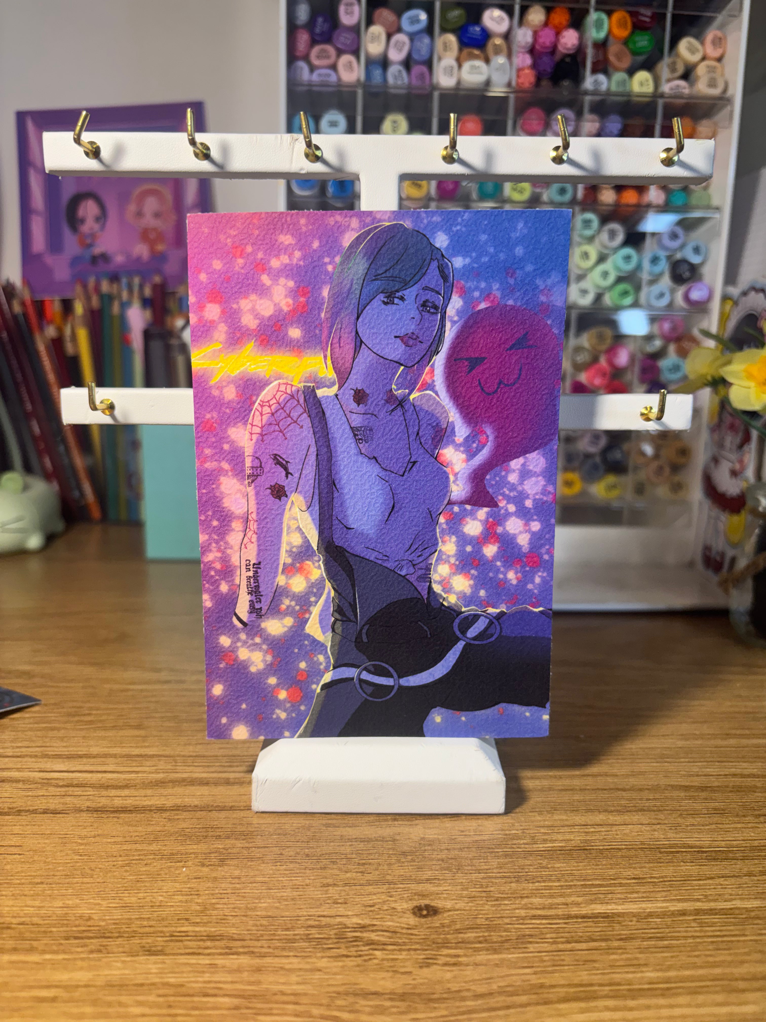 Print A6 cyberpunk