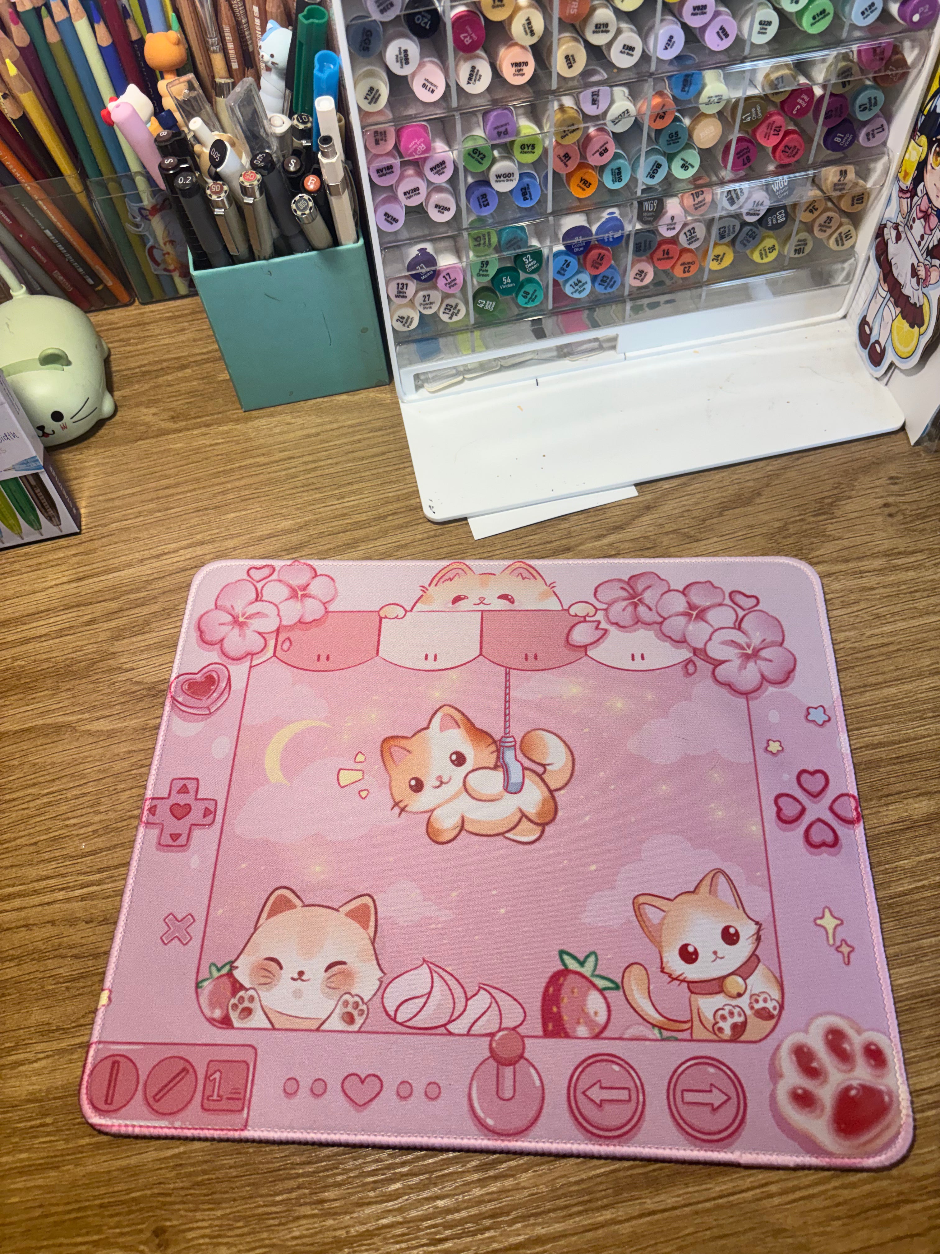 Tapis de souris kawaii