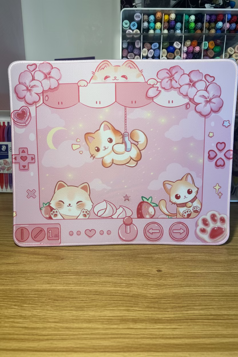 Tapis de souris kawaii