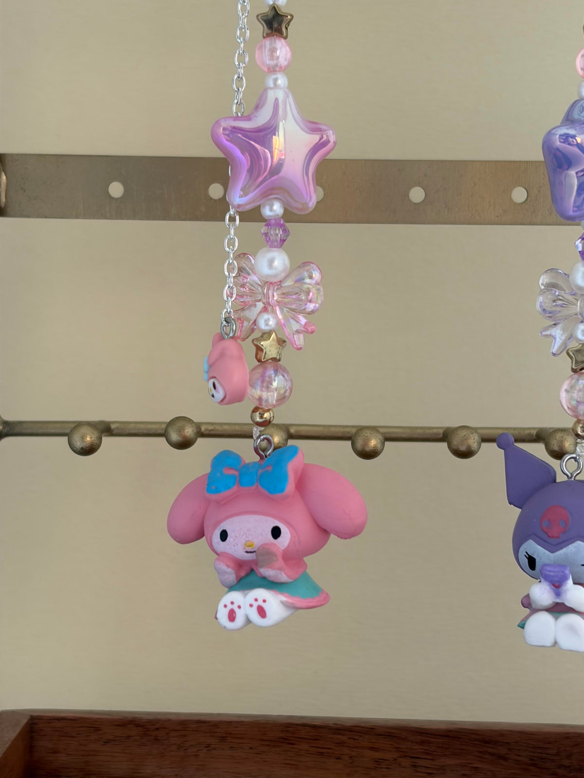 Lot porte clés match sanrio